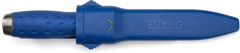 Estwing 5.5-inch Fixed Blade Double-Edged Duct Knife, Serrated Edge, Steel Pommel Cap, Cuts and Forms Mineral Wool Insulation, Duct Board, and Flexible Ducting - Image 4